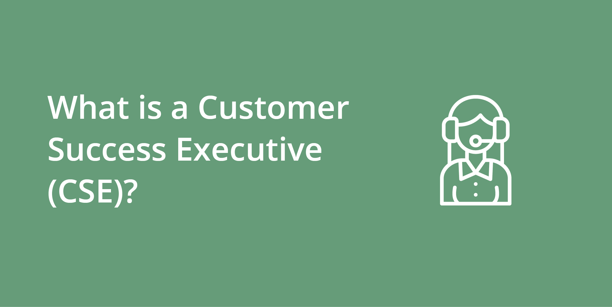 Customer Success Executive CSE 